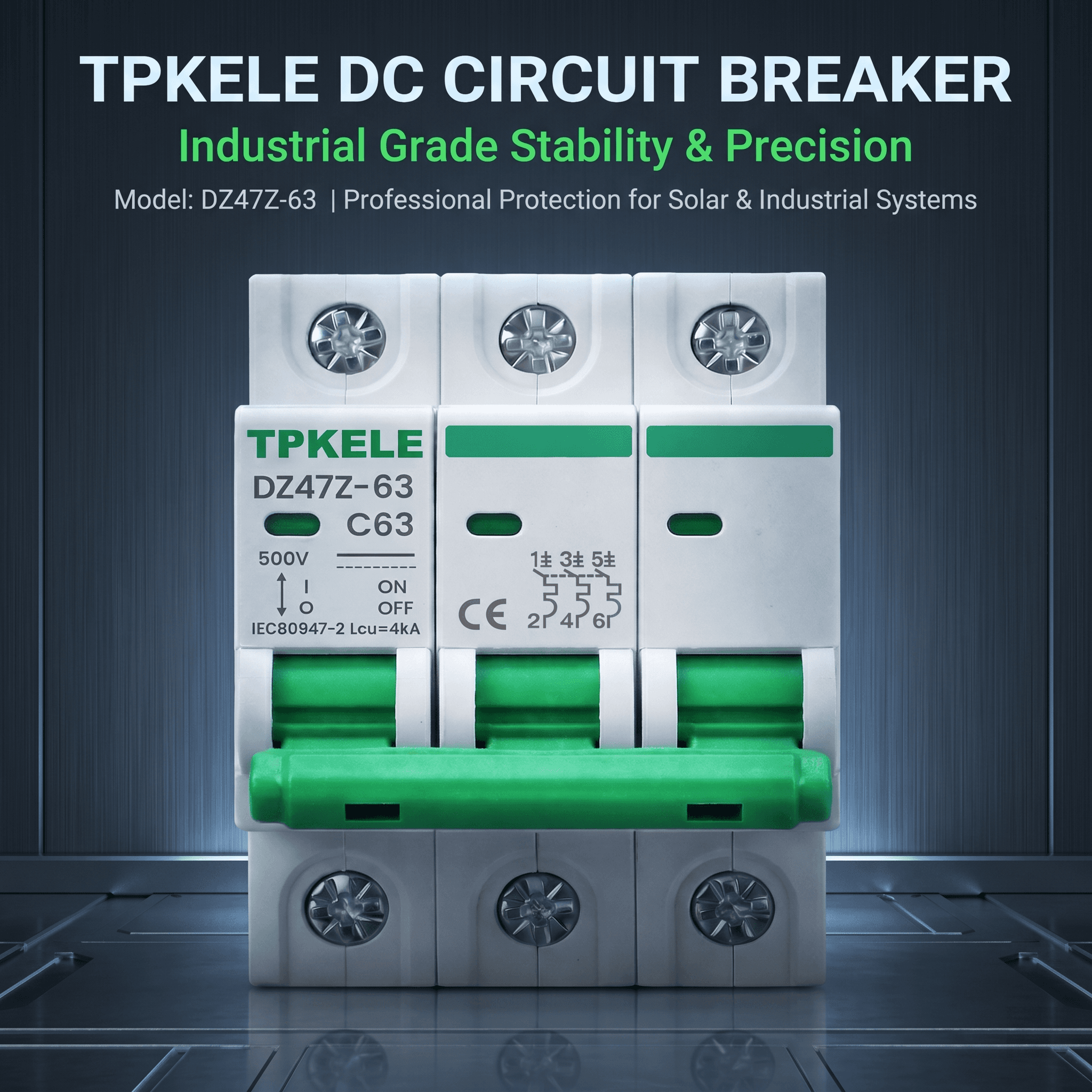 TPKELE 3P DC MCB