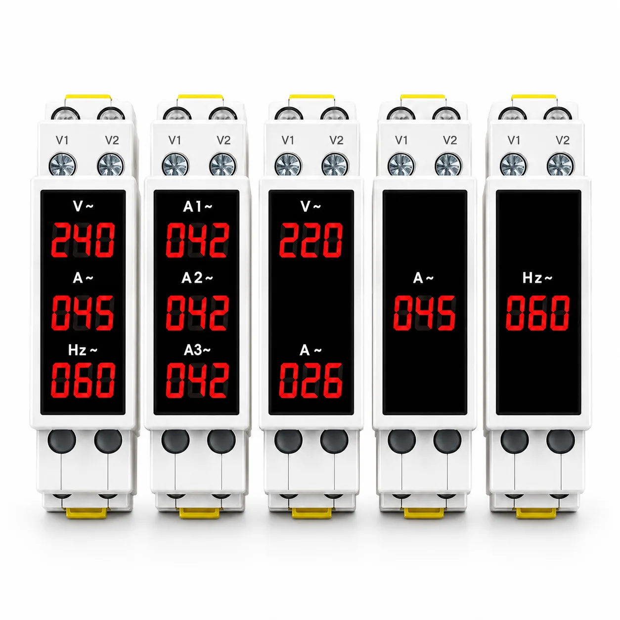 DDR Multifunction DIN Rail Meter Series