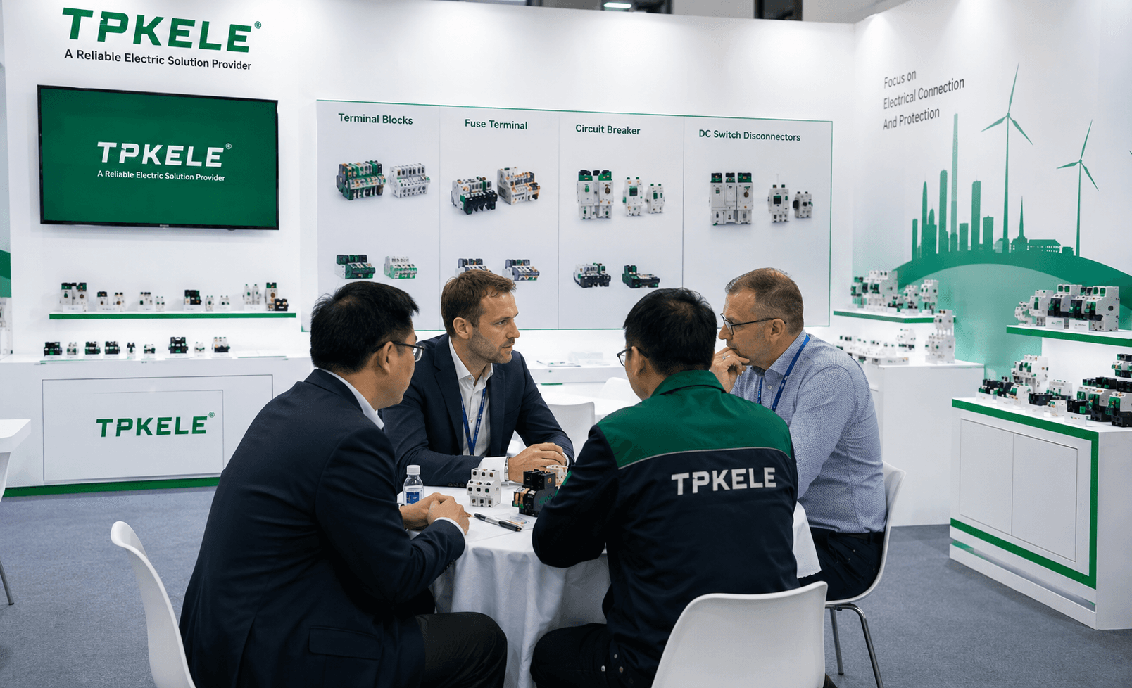 TPKELE exhibition booth