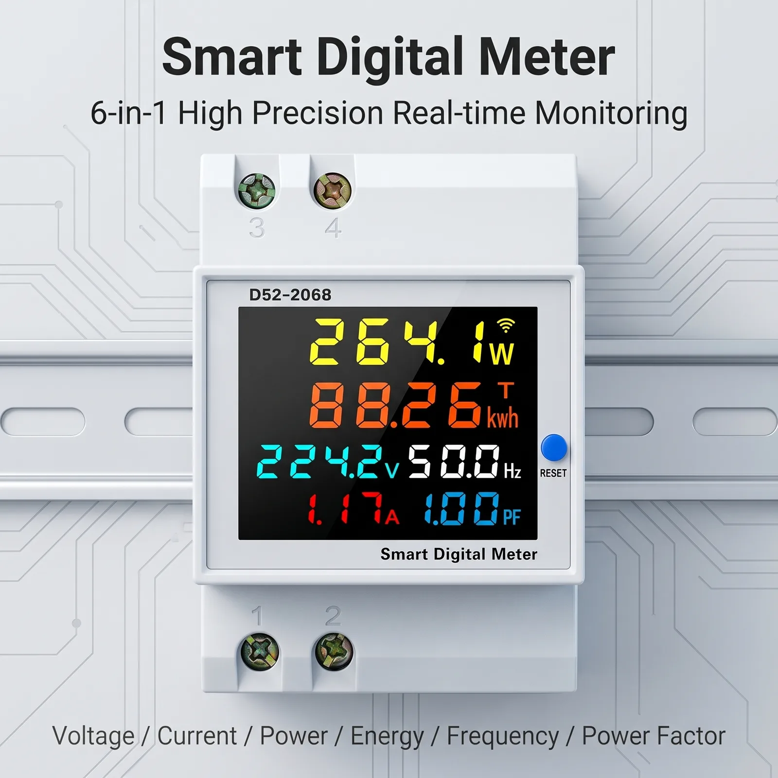 D52-2068 Smart Digital Meter