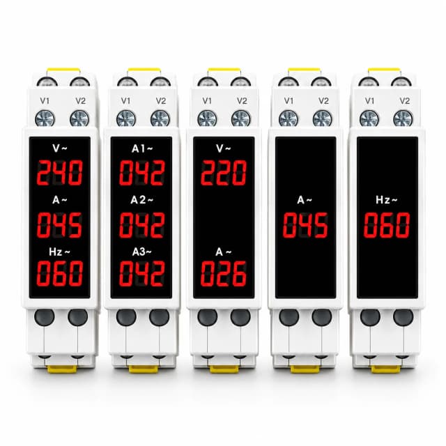 DDR Multifunction DIN Rail Meter Series