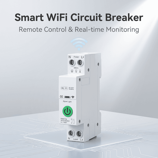 18mm Wi-Fi Smart Circuit Breaker