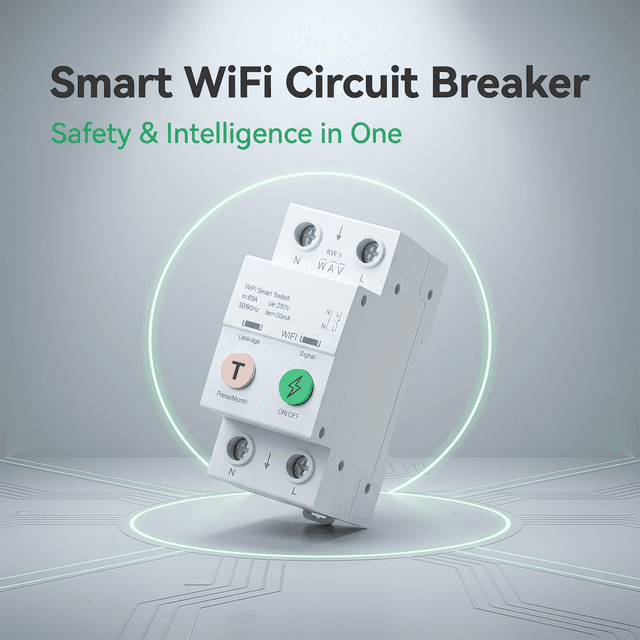 Wi-Fi Smart Earth Leakage Circuit Breaker