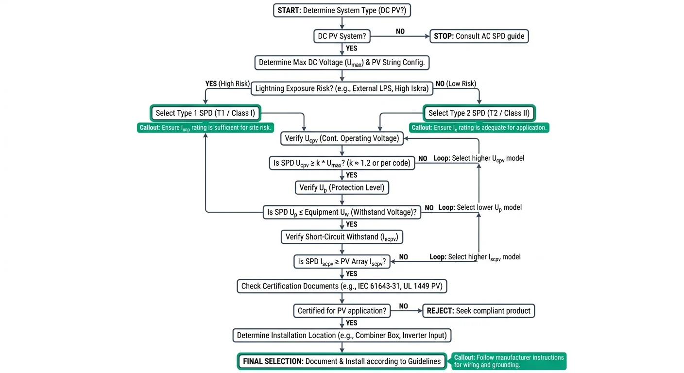 Selection Flowchart