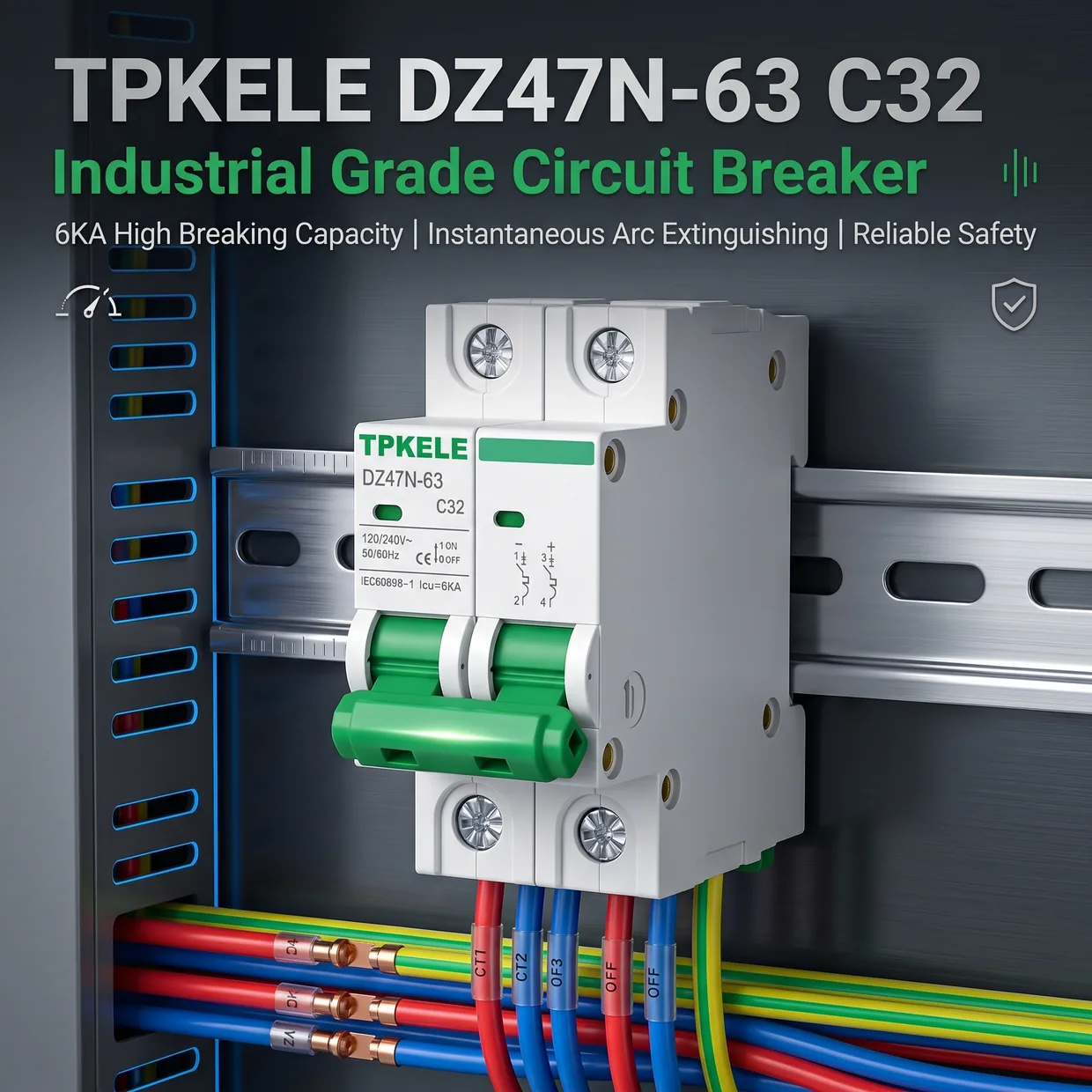 TPKELE AC MCB — Single Phase