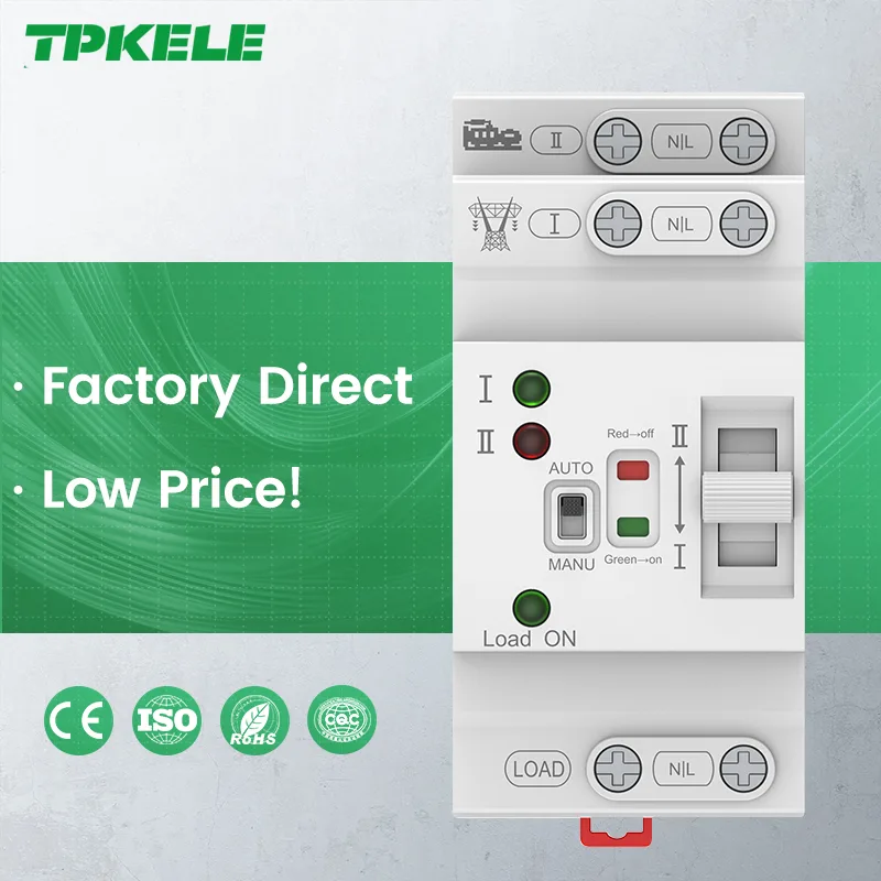 TPKELE Automatic Transfer — Single Phase